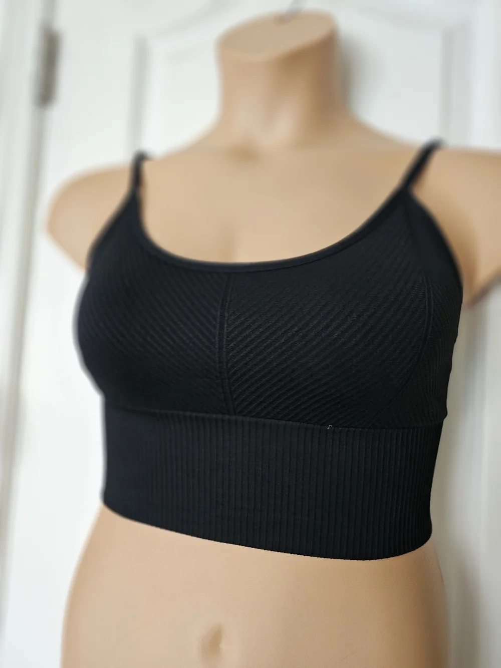 PINK Victoria's Secret Black Active Bra Sz L